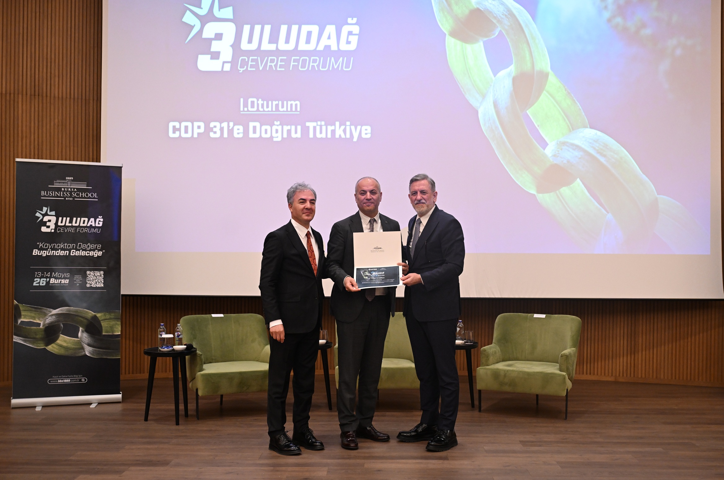 3. Uludağ Çevre Forumu Bursa Business School’da Başladı