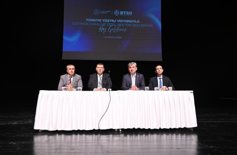 BTSO’da eğitimde kamu ve özel sektör güçlerini birleştirdi