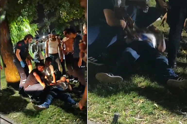 Bursa'da Parkta 'Yan Bakma' Kavgası: 15 Yaşındaki Çocuk Bıçaklandı!
