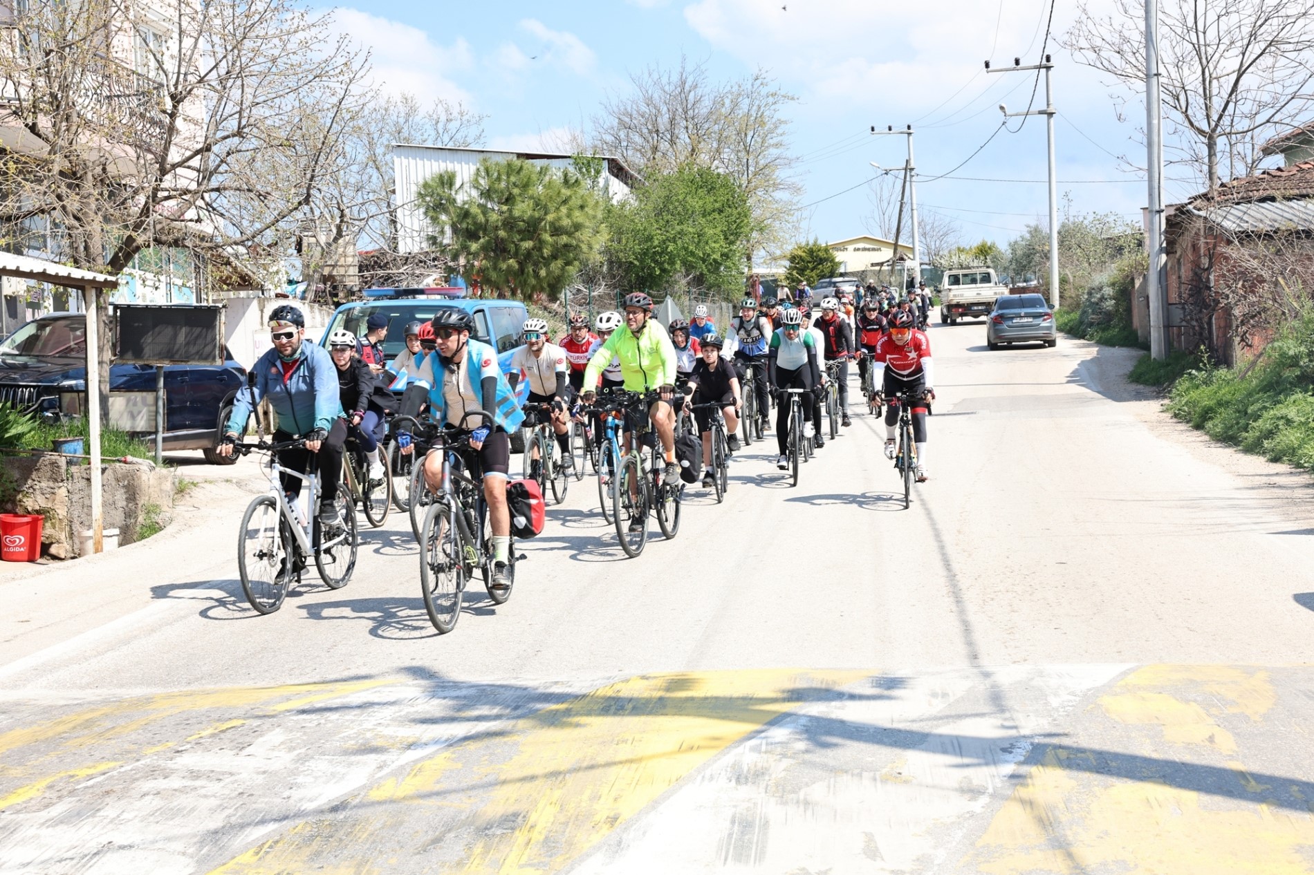 Granfondo Bursa öncesi bisikletliler Nilüfer’de buluştu