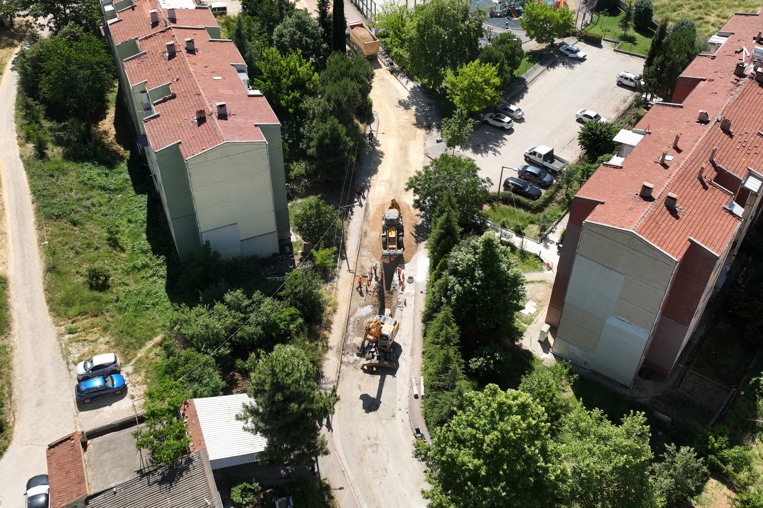İnegöl'de altyapı hamlesi