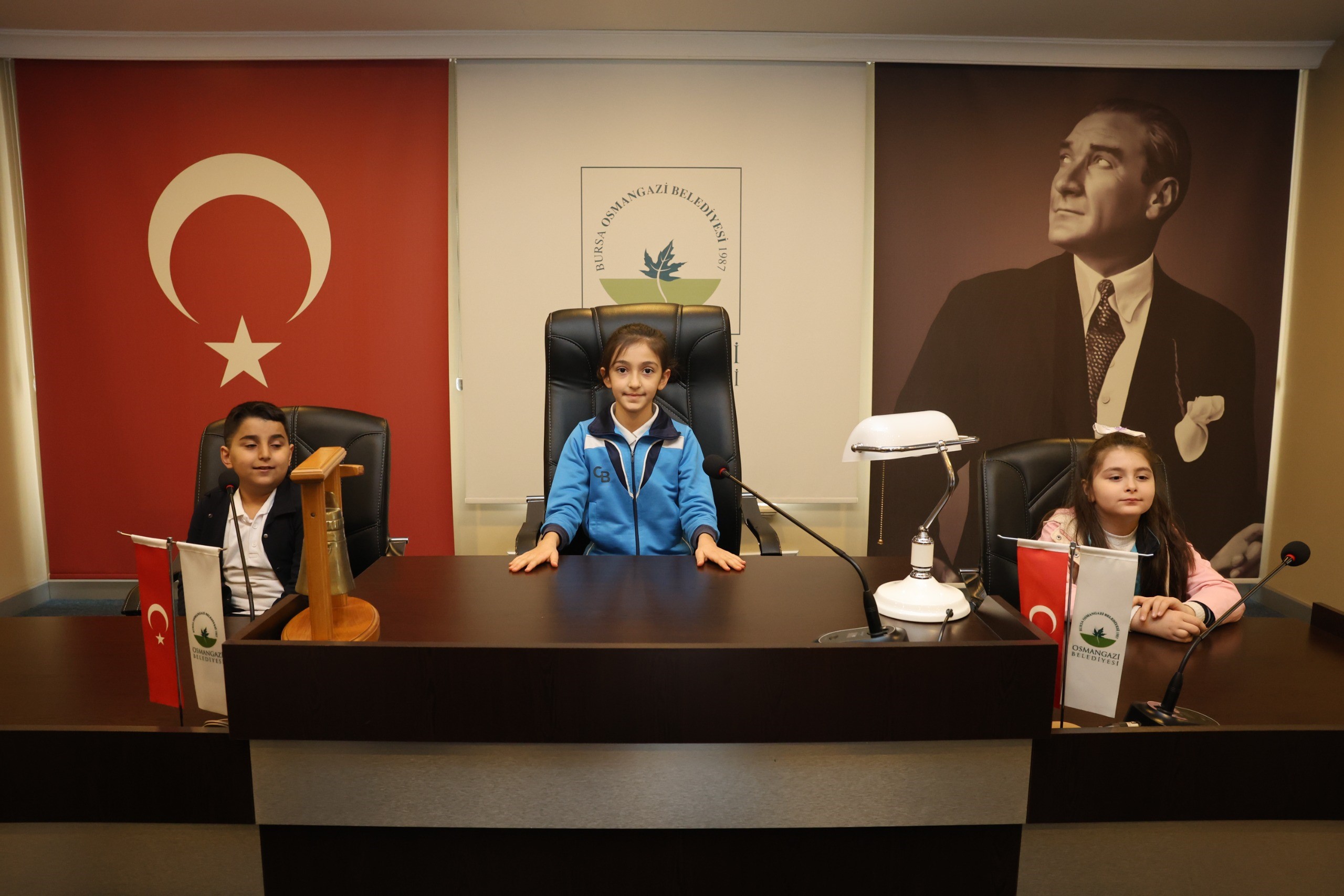 Osmangazi Belediyesi’nden çocuklara yerel yönetim bilinci