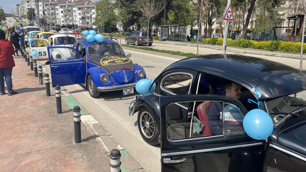 'Vosvoslar' otizm farkındalığı için yollarda