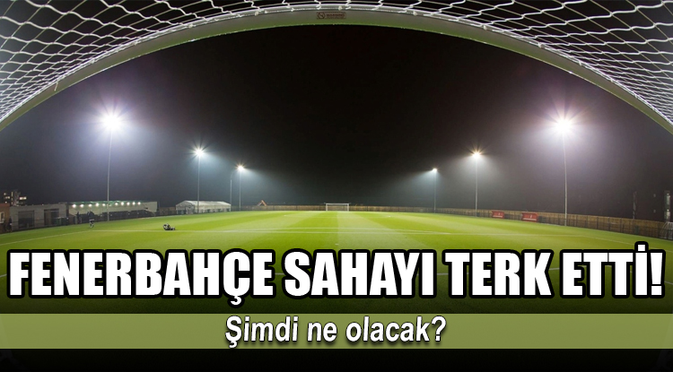 Fenerbahçe, Galatasaray'la oynanan Süper Kupa maçından çekildi