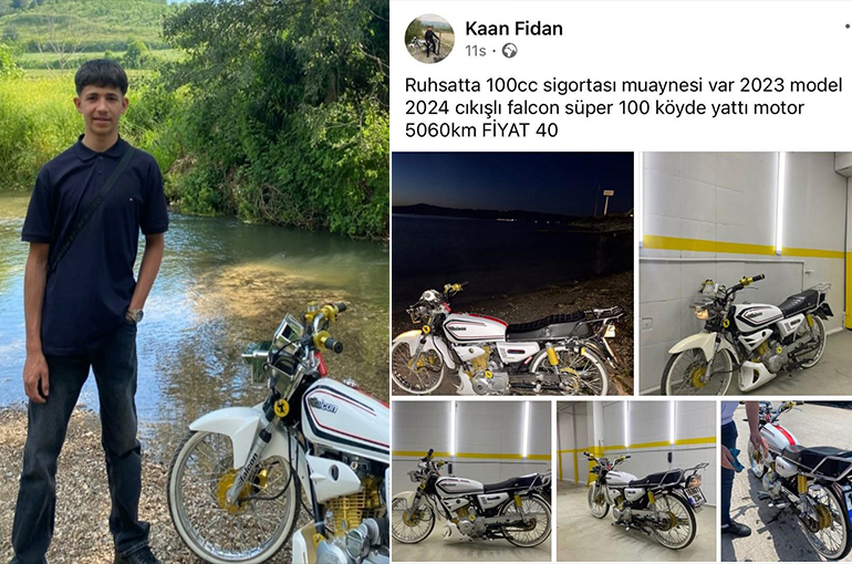 16 Yaşındaki Kaan’ın Kazadan 11 Saat Önce Verdiği İlan Yürekleri Dağladı