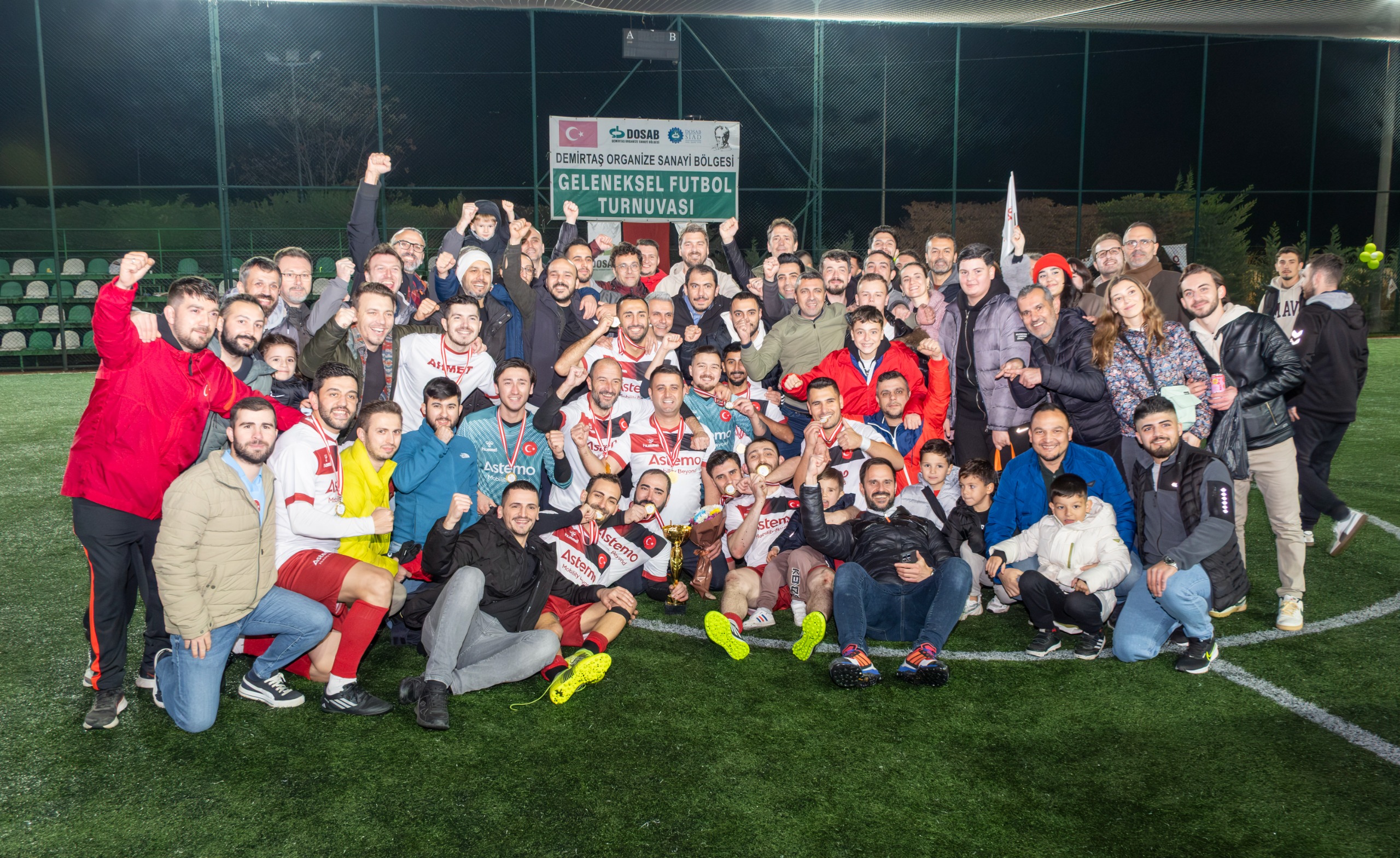 18. DOSAB-DOSABSİAD Futbol Turnuvasında Şampiyon Astemo Oldu