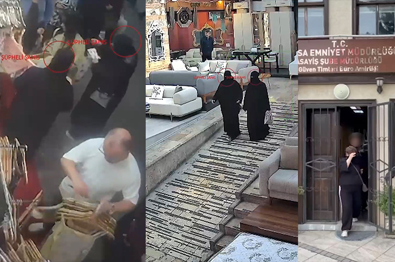 45 saatlik kamera incelemesi... Bursa’da yankesicilik operasyonu!