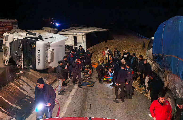 Bursa daki kazada genç sürücü hayatını kaybetti