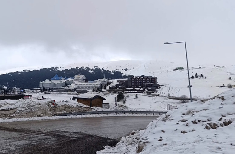 Uludağ daki kar hem turizmi hem barajları sevindirdi