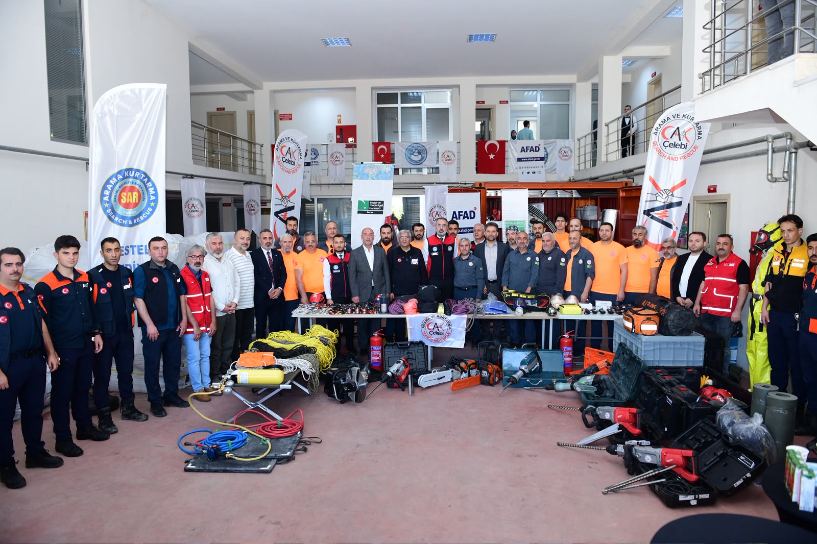 AFAD, Kestel Belediyesi ve Çelebi Arama Kurtarma’dan Afetlere Karşı Güç Birliği