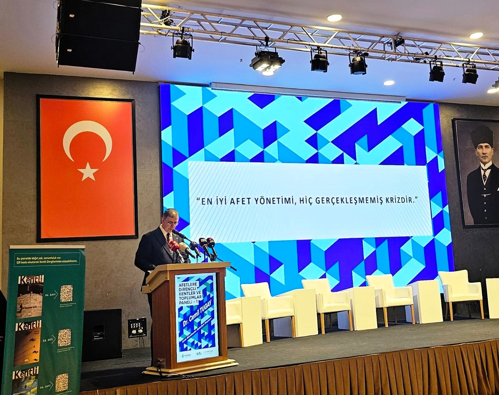 Afetlere karşı dirençli kentler için Çankaya’da buluşma