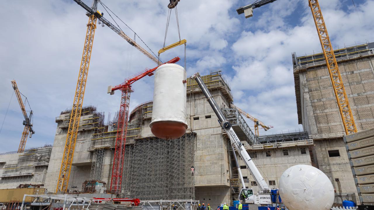 Akkuyu'da birincil devre ekipmanlarının montajı tamamlandı