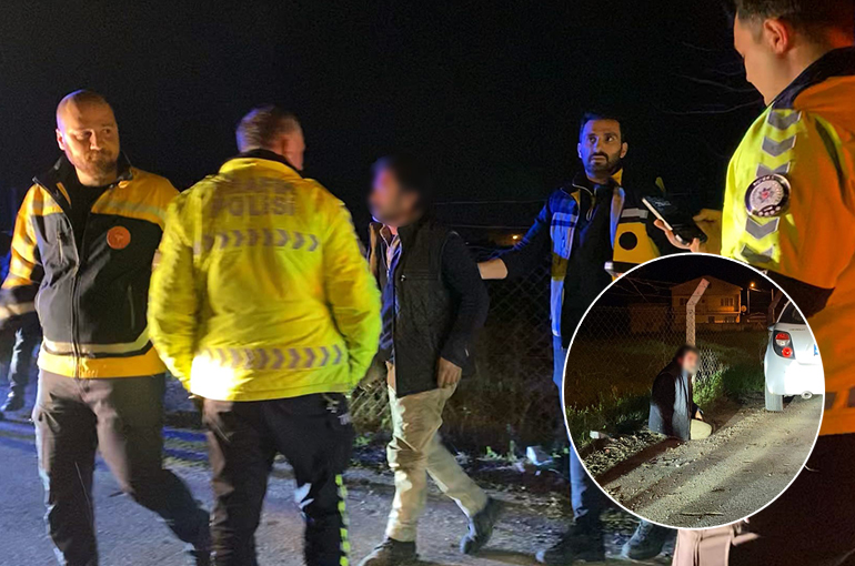 Alkollü sürücü 'dur' ihtarına uymadı: 360 bin TL ceza yedi