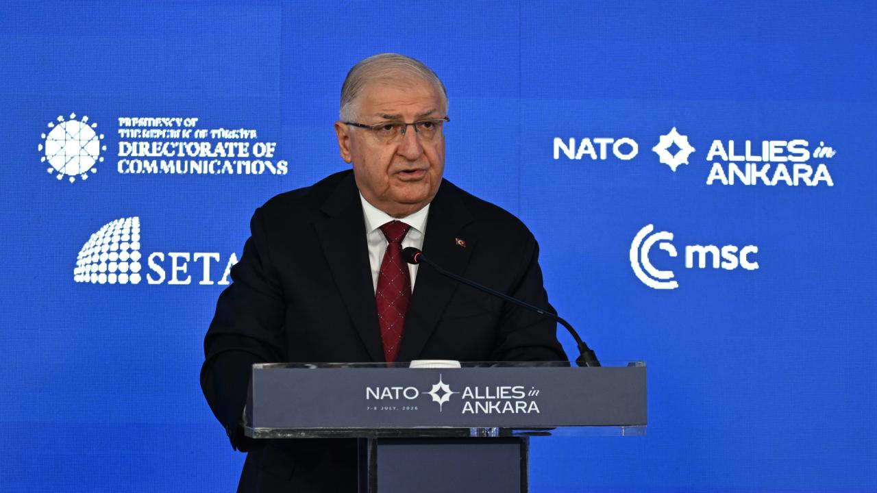 Bakan Güler: Ankara'dan verilecek mesaj açık olmalıdır