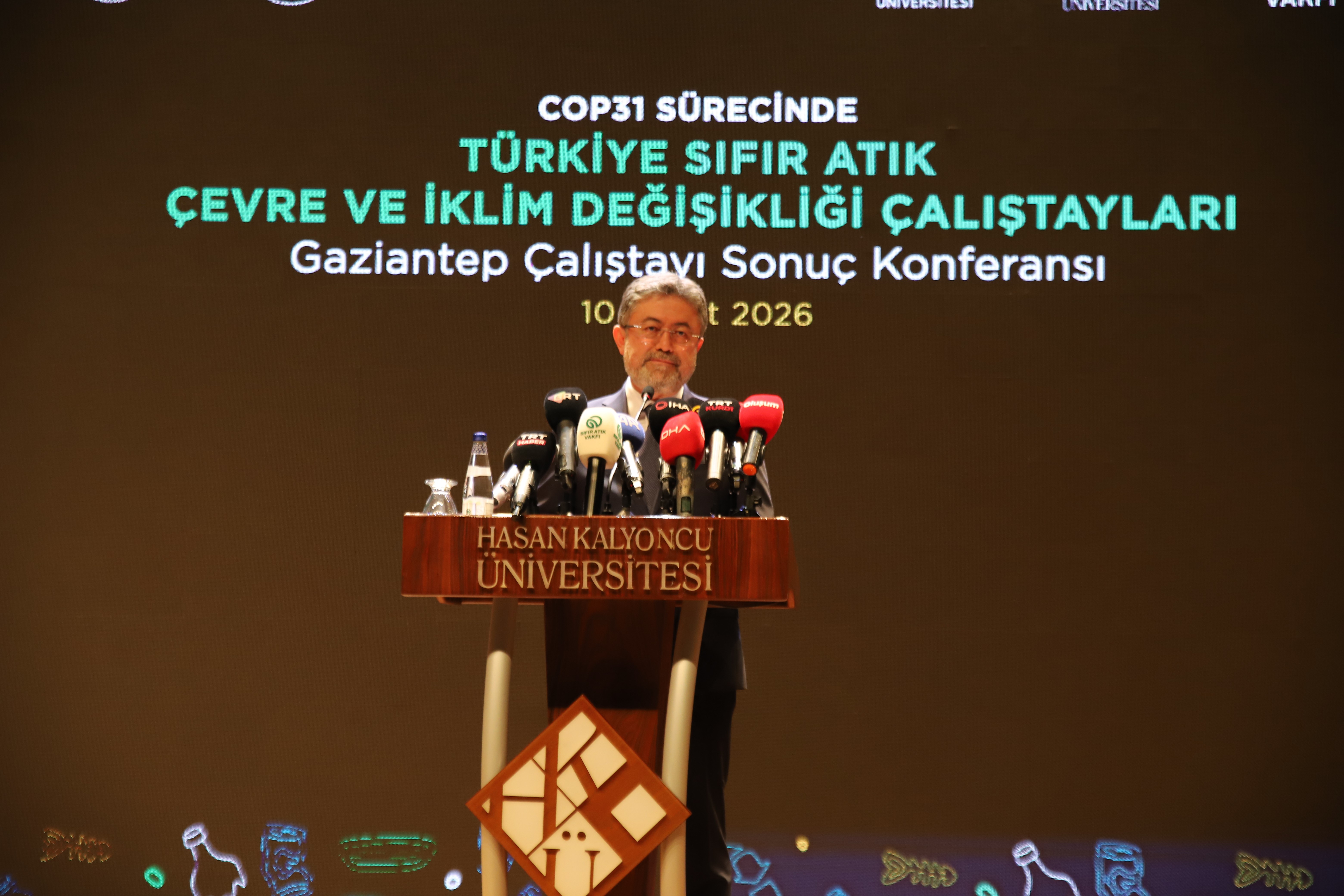 Bakan Yumaklı: "Küresel ölçekte her yıl yaklaşık 2,3 milyar ton gıda israf ediliyor"