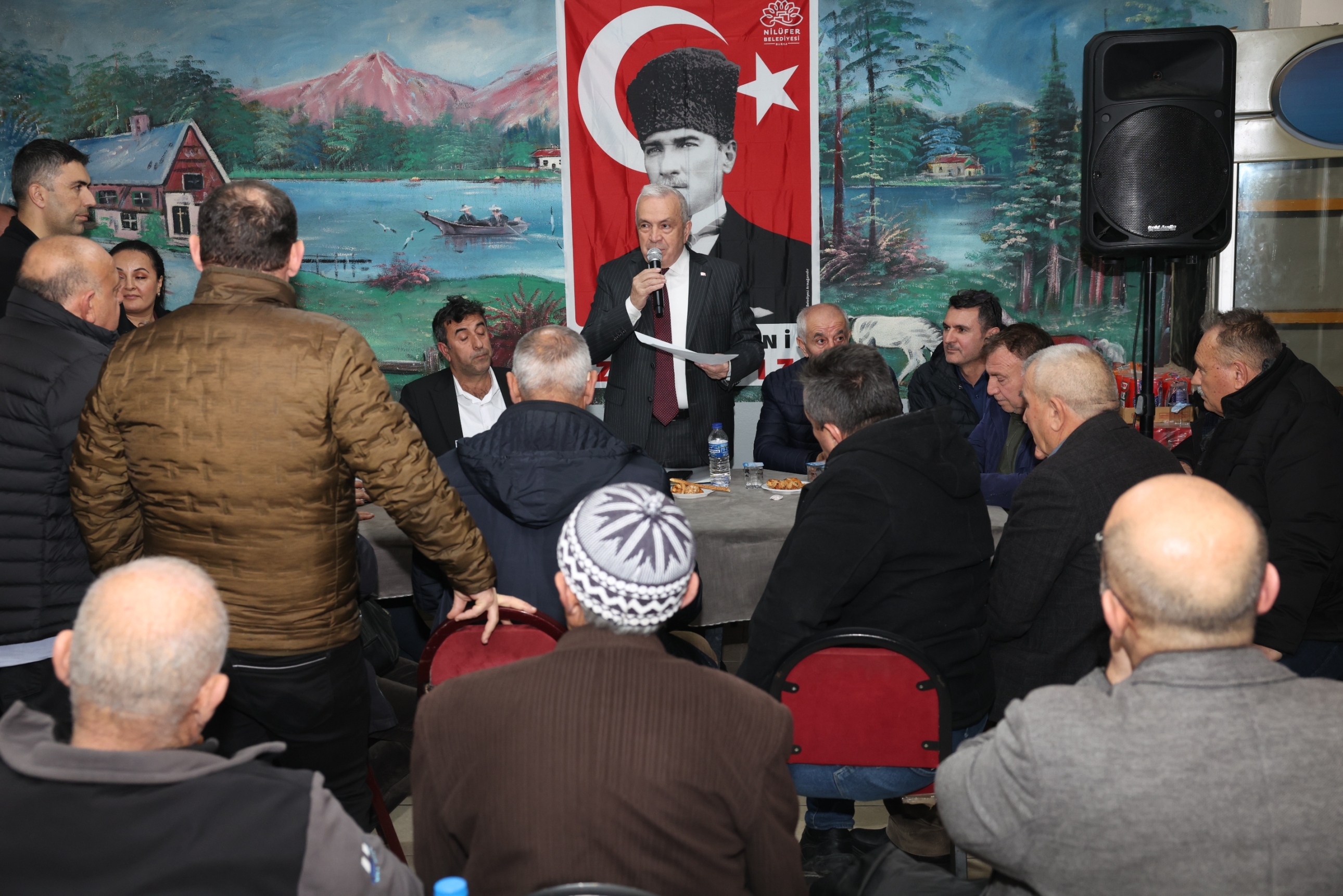 Başkan Şadi Özdemir’den Hasanağa’da “tarıma sahip çıkın” çağrısı