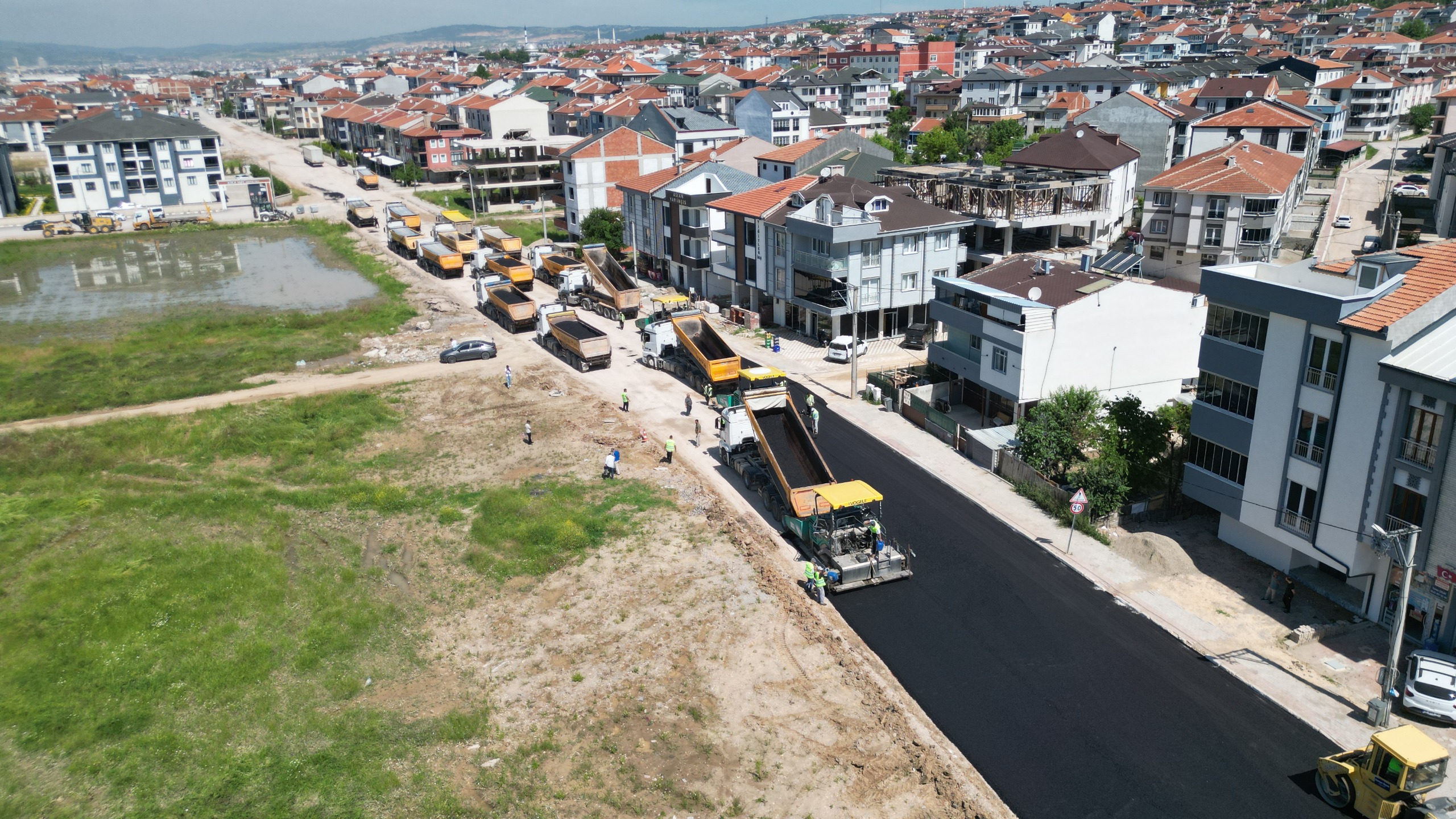 Başkan Vekili Biba, inegöllü vatandaşların talebi kısa sürede yerine getirildi