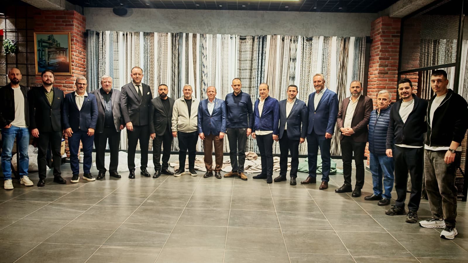 BTSO başkan adalı Özer Matlı, tekstil sektörü temsilcileriyle buluştu