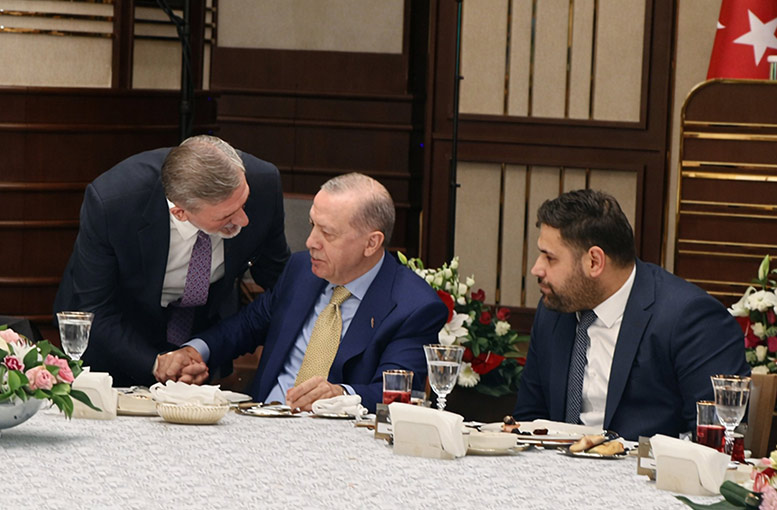 BTSO Başkanı İbrahim Burkay, Cumhurbaşkanı Erdoğan ile bir araya geldi