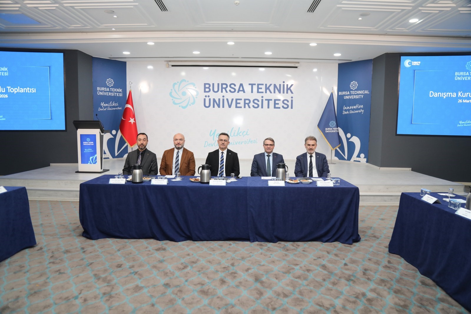 BTÜ Danışma Kurulu Toplantısı'nda şehir ve üniversite iş birliği masaya yatırıldı