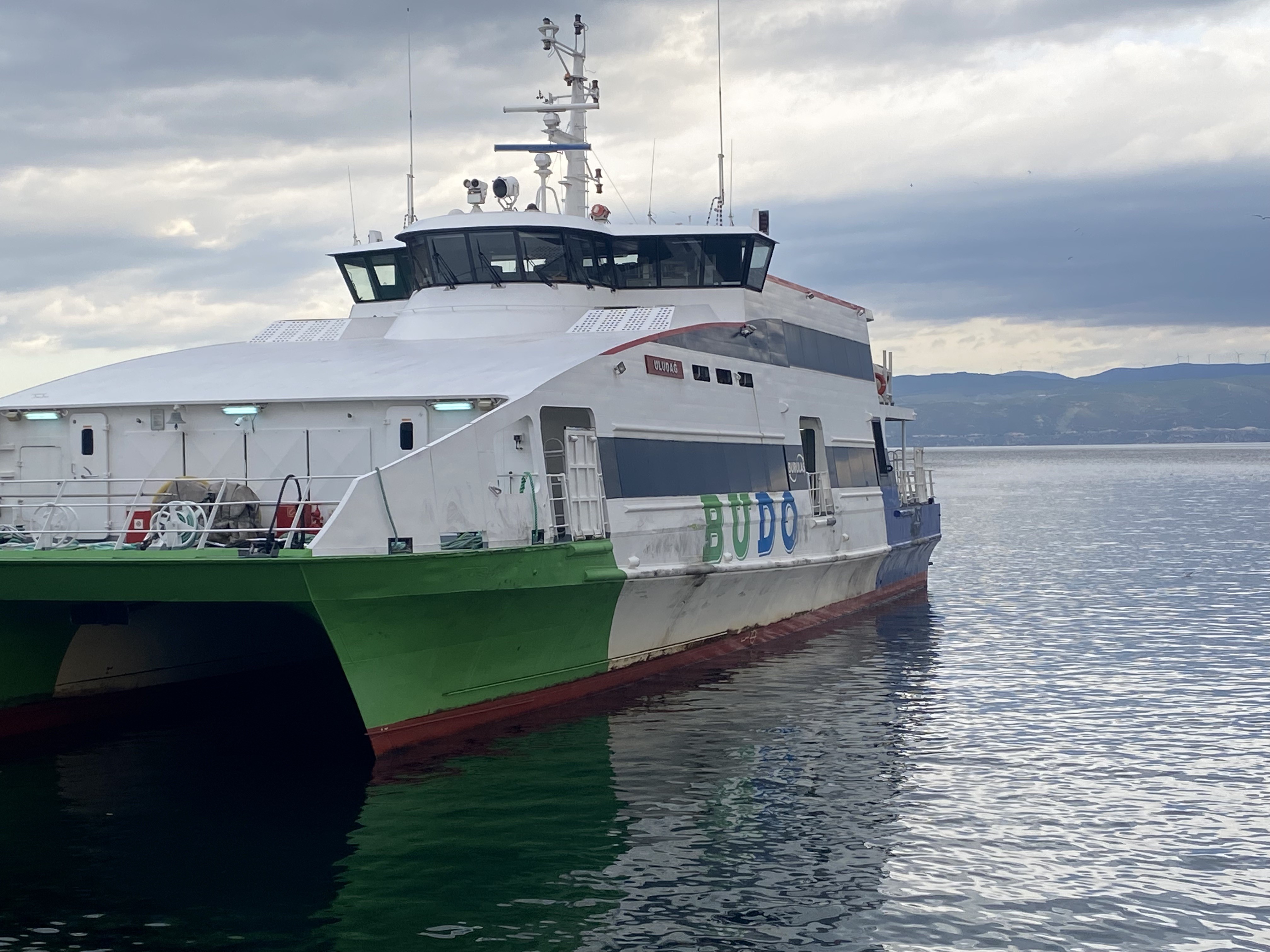 BUDO'nun 8 seferi daha olumsuz hava şartları nedeniyle iptal edildi