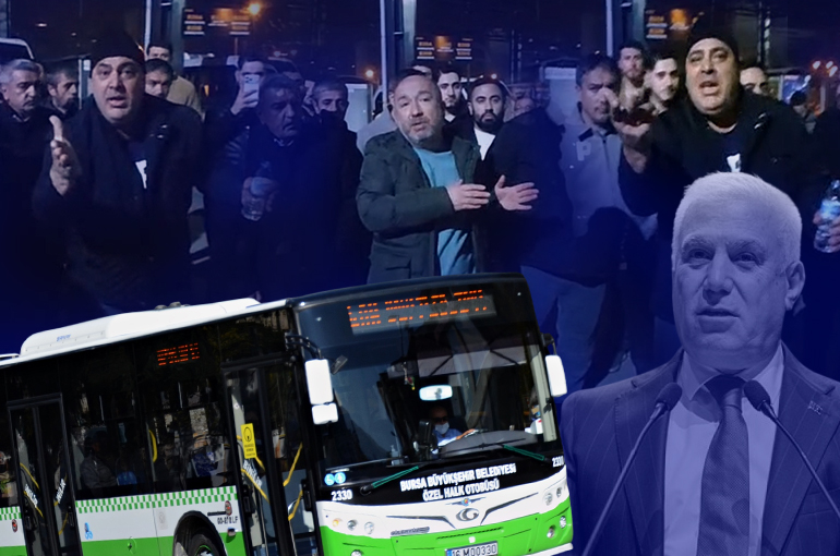 Bursa Halk Otobüsçüleri Bozbey’e İsyan Etti: “Gülümseyin dediniz Bursa’yı rezil ettiniz!”