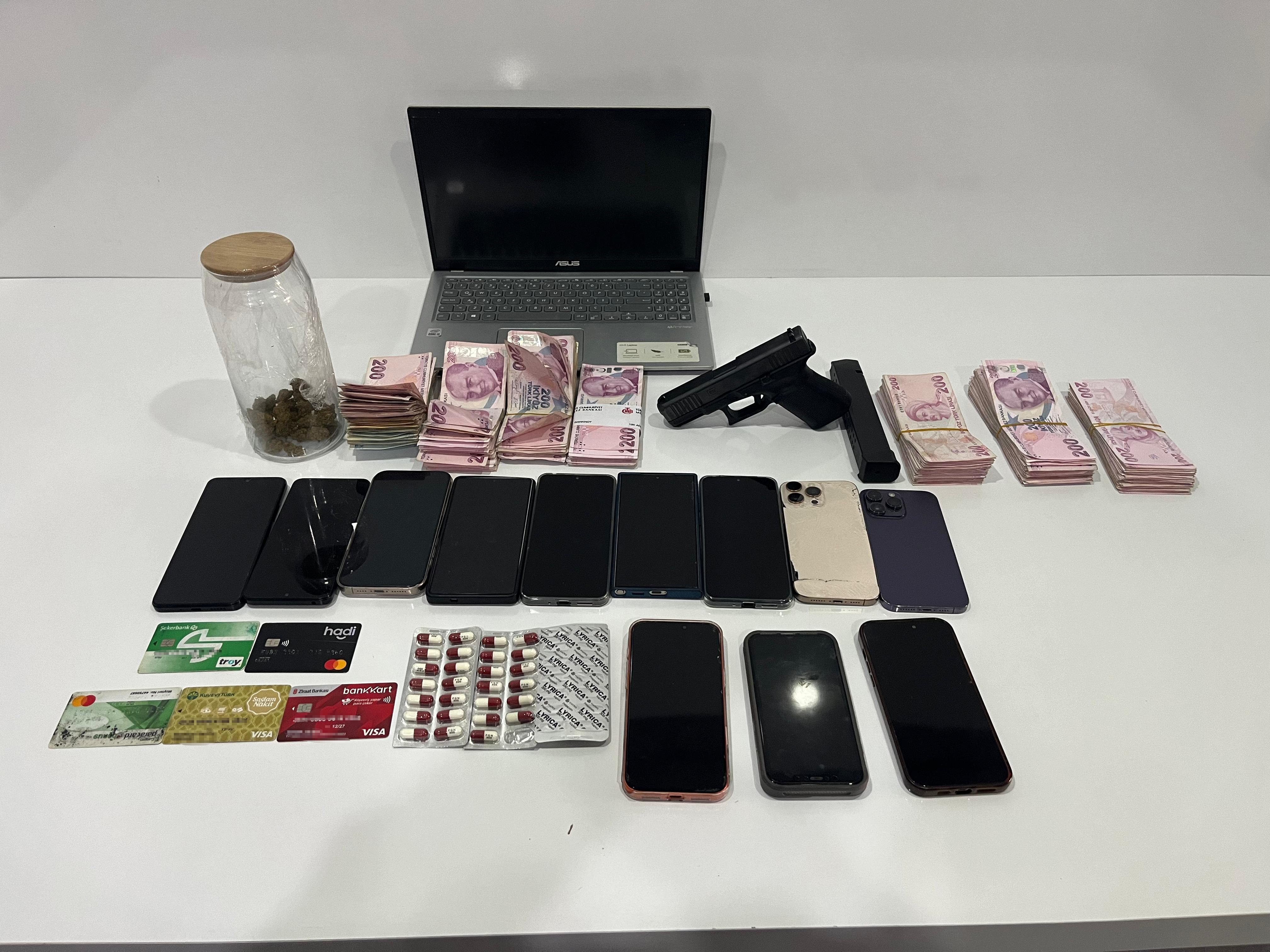 Bursa merkezli dolandırıcılık operasyonunda 10 zanlı yakalandı