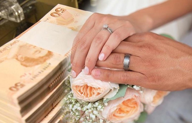 Bursa'da 2 bin 139 çifte 320 milyon 850 bin lira evlilik kredisi dağıtıldı