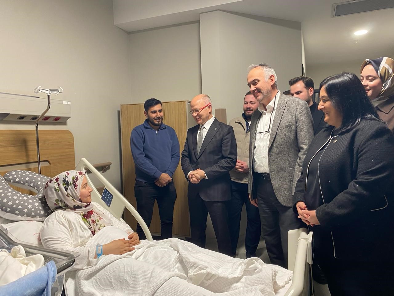 Bursa'da 2026'nın ilk bebeği Şehir Hastanesi'nde dünyaya gözlerini açtı