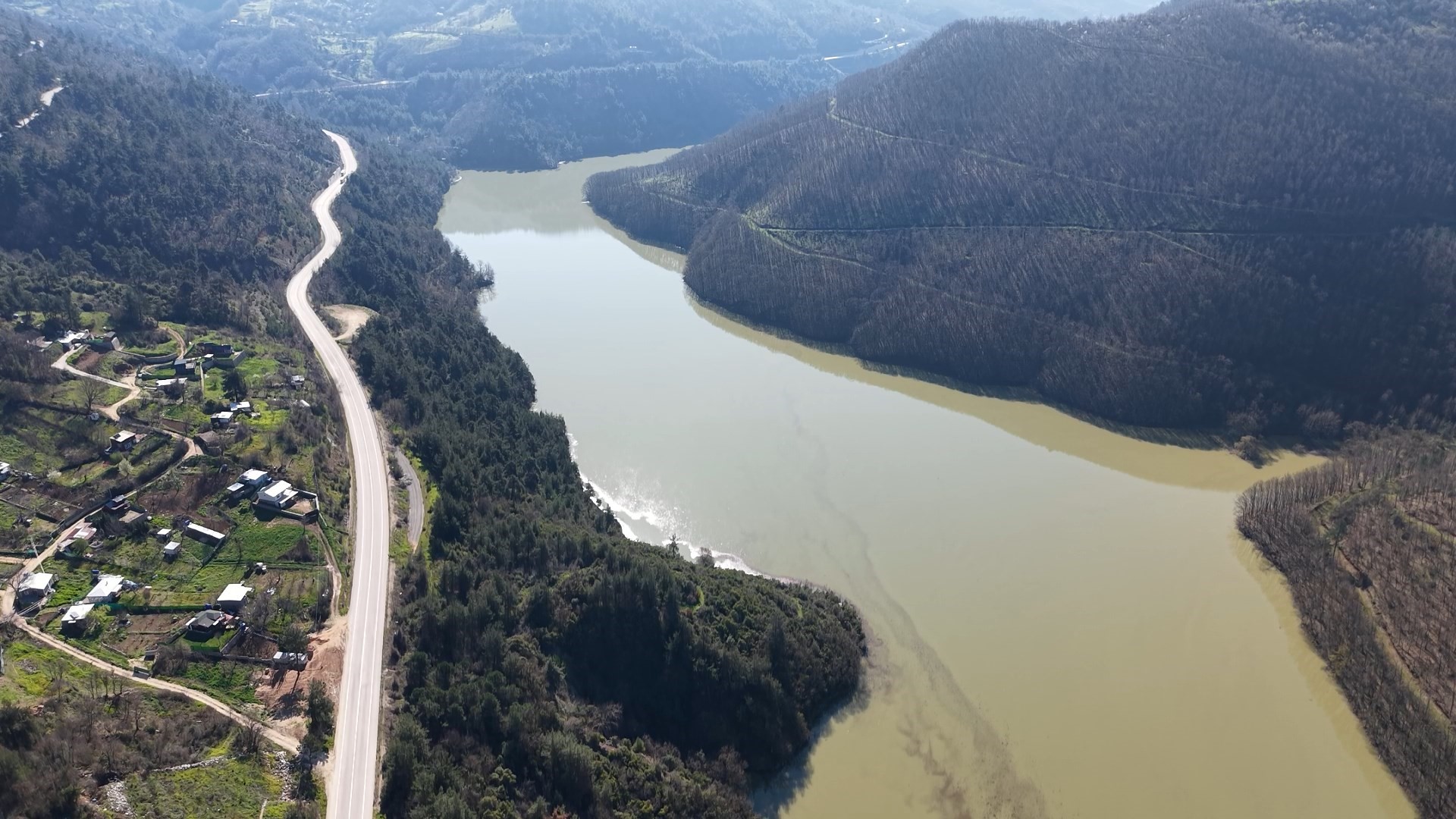 Bursa'da barajların kapakları açıldı