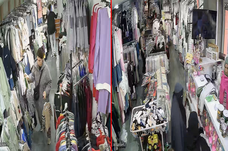 Bursa'da bayram yoğunluğunu fırsat bilen 2 kadın 16 bin liralık ürün çaldı