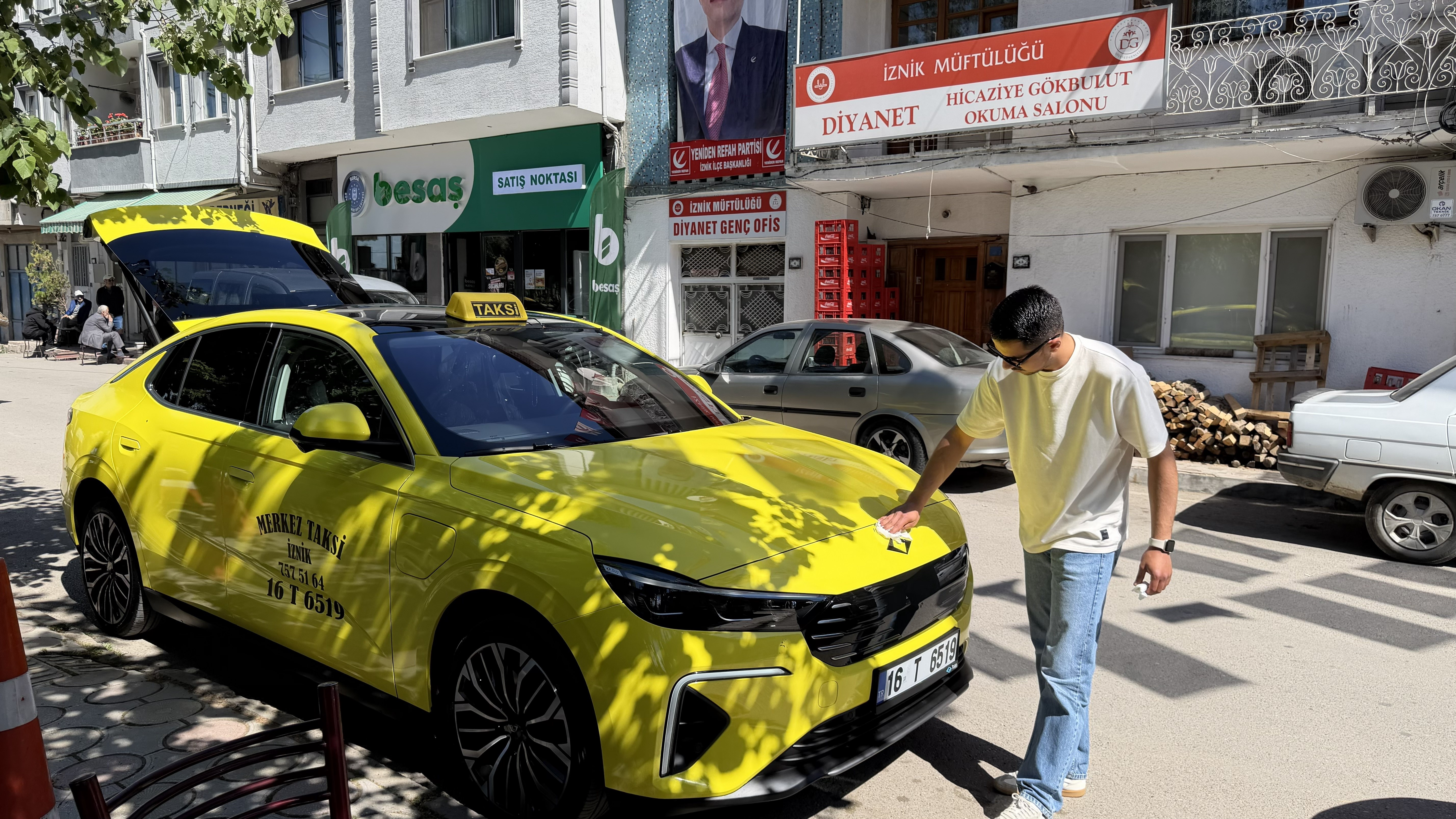 Bursa'da bir ilk: Togg T10F taksi oldu