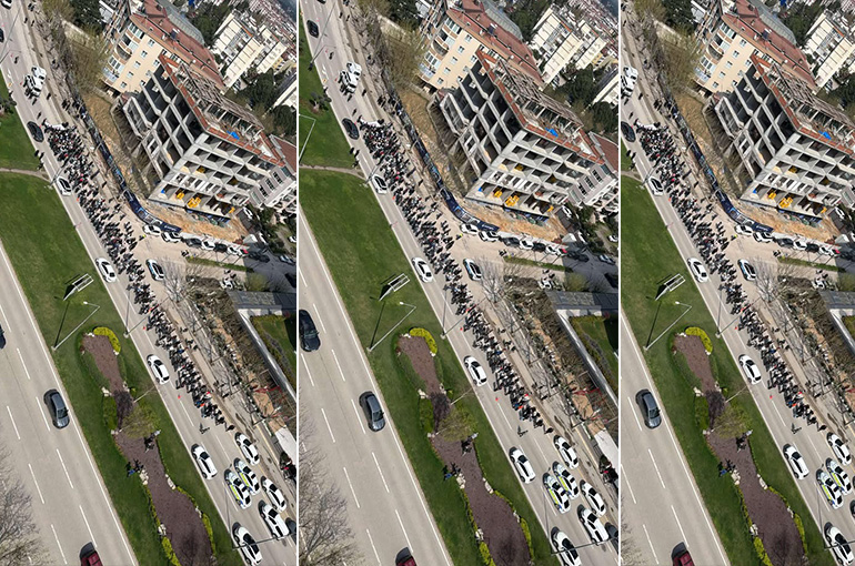 Bursa'da Bozbey İçin Düzenlenen Yürüyüşe Düşük Katılım Dikkat Çekti!