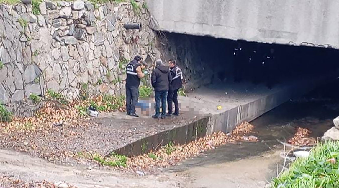 Bursa'da dere kenarında erkek cesedi bulundu
