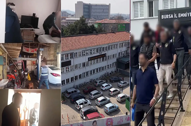 Bursa’da dev "change" operasyon...Çalıntı araç şebekesi çökertildi