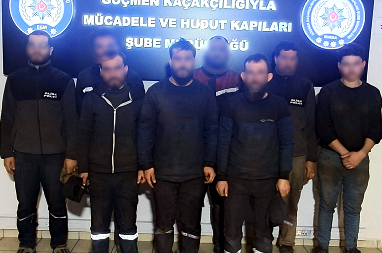 Bursa’da Düzensiz Göçle Mücadelede Büyük Denetim