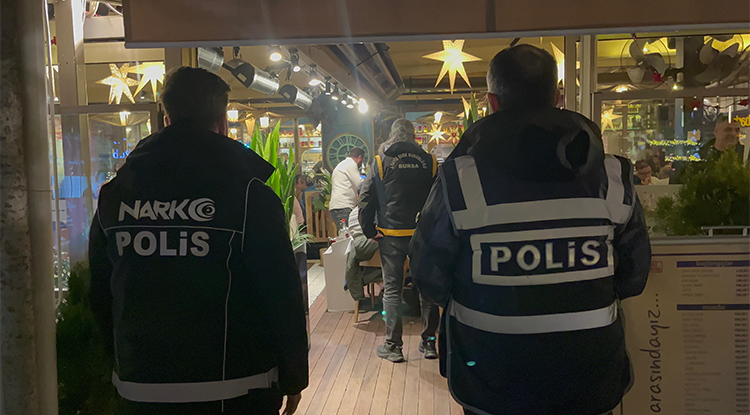 Bursa’da eğlence mekanlarına yönelik denetimler sıklaştırıldı
