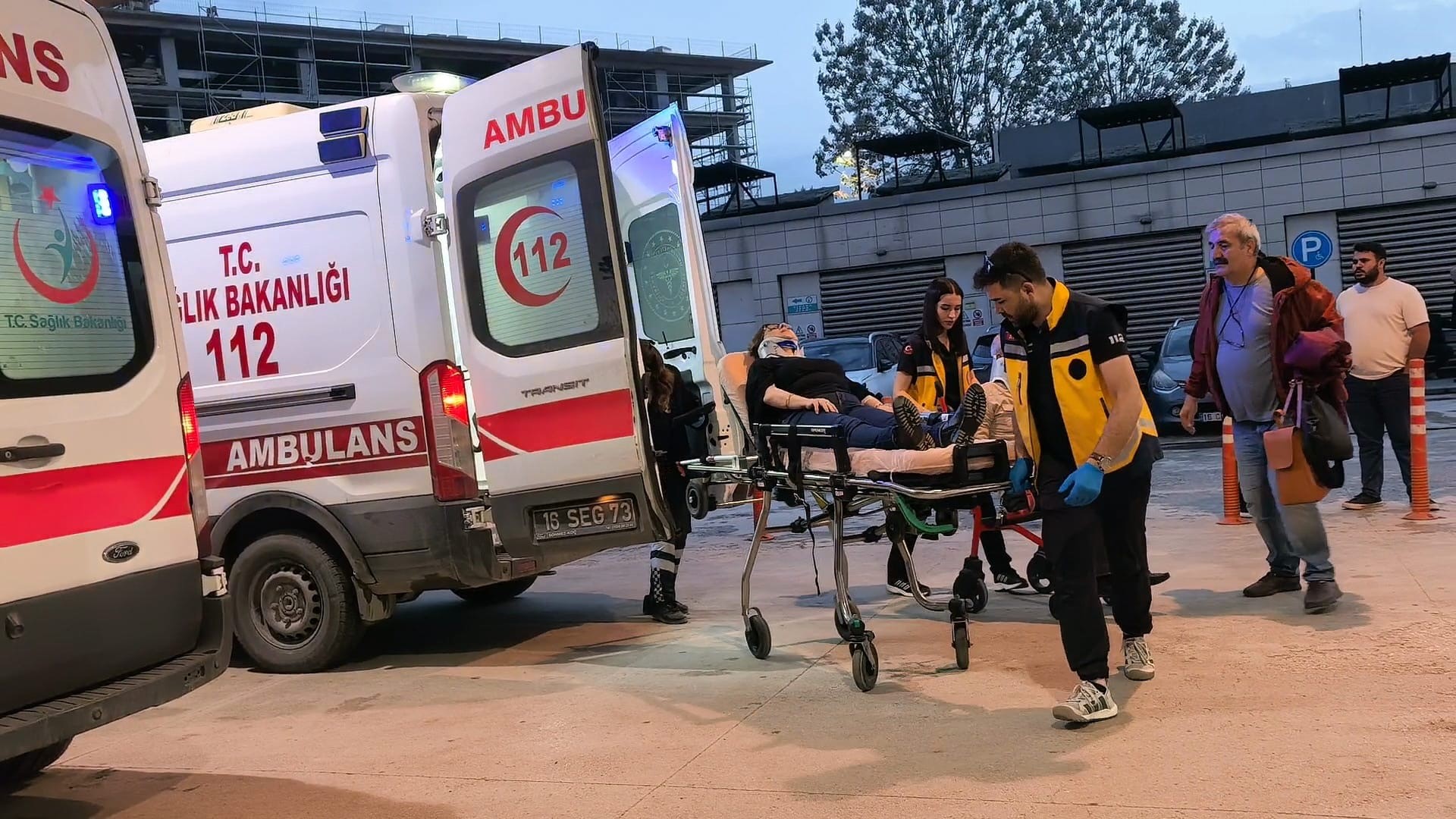 Bursa’da feci kaza: 2 yaralı