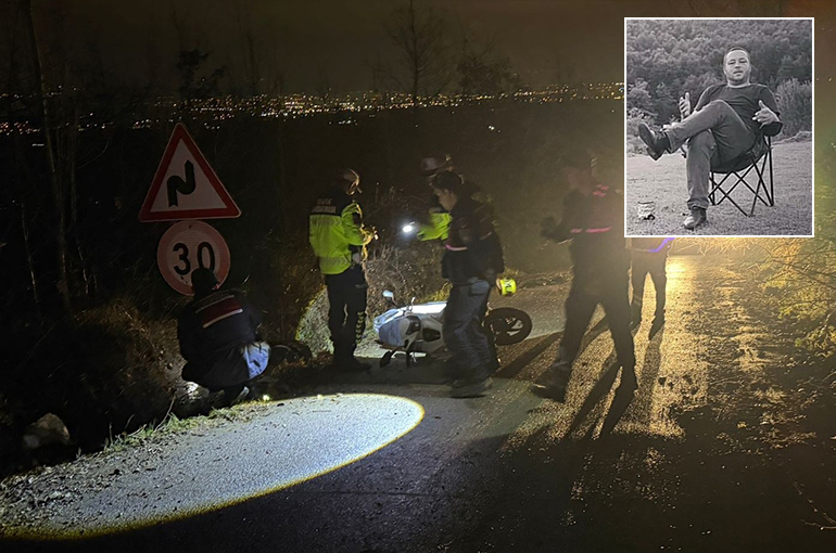 Bursa’da feci kaza: Motosiklet Sürücüsü Kurtarılamadı