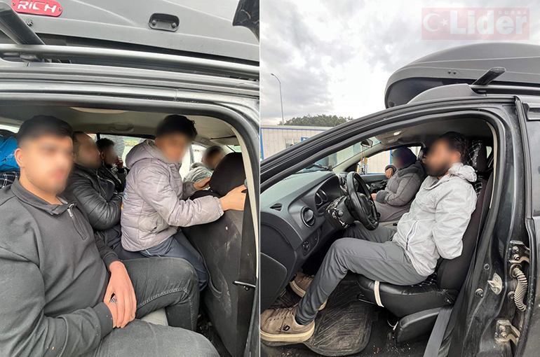 Bursa’da göçmen kaçakçılığı operasyonu: 5 kaçak göçmen, 1 organizatör yakalandı!