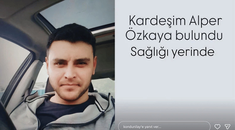 Bursa'da kayıp genç sağ olarak bulundu