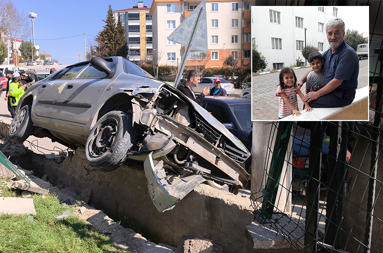 Bursa'da Kazada Ölen Çocuğun Ardından Dede de Hayatını Kaybetti