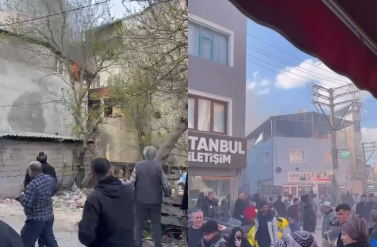 Bursa'da korkutan yangın... Mahalleli sokağa döküldü, çatı küle döndü