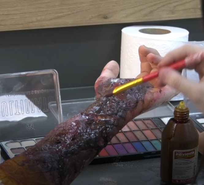 Bursa'da öğrencilerden gerçeği aratmayan özel efekt makyajları