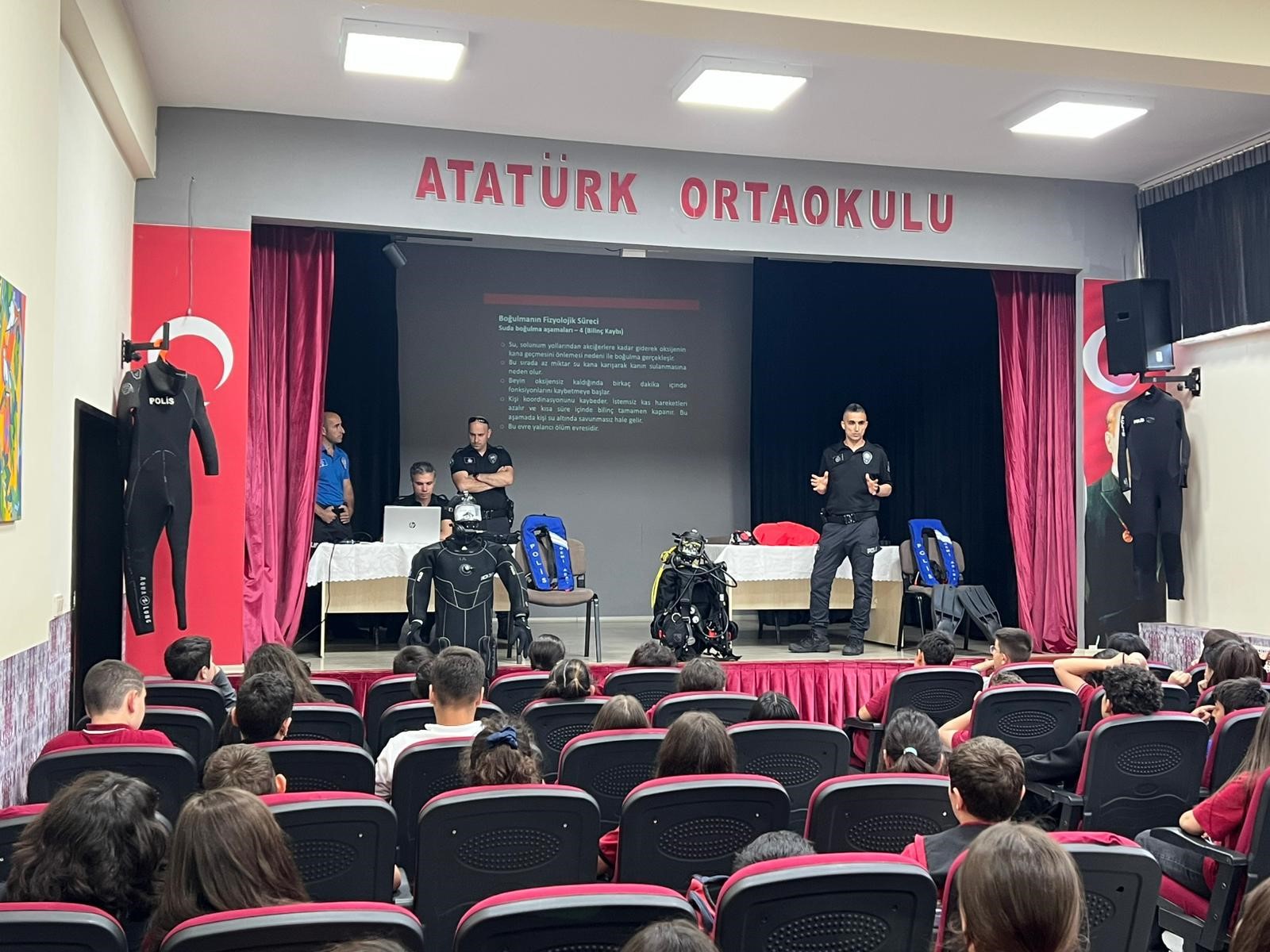Bursa’da öğrencilere boğulma tehlikesine karşı eğitim