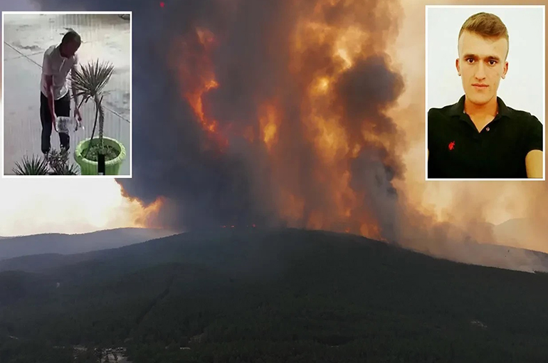 Bursa'da orman yangını çıkaran sanığa en az 15 yıl hapis talebi