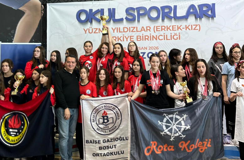 Bursa'da ortaokul öğrencileri Türkiye şampiyonu