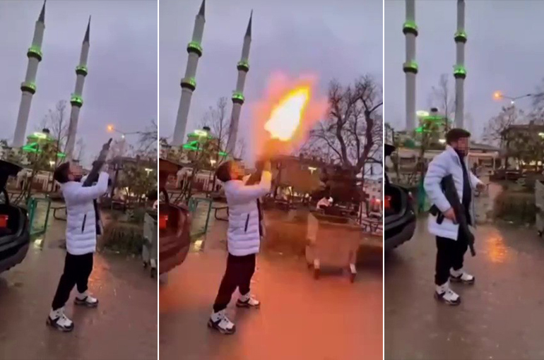 Bursa'da pompalı dehşeti: Sosyal medyada paylaşınca tutuklandı