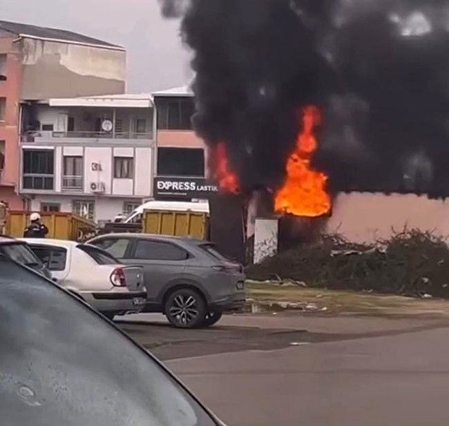 Bursa'da trafo yangını korkuttu