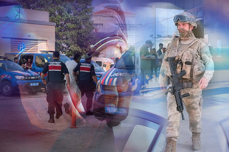 Bursa'da uyuşturucu tacirlerine yönelik 70 adrese eş zamanlı baskın